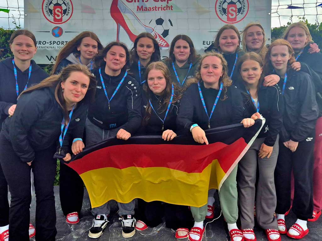 MÄDELPOWER bei der  JSG Borgloh / Hankenberge