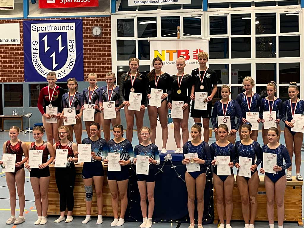 tus borgloh Kreis Mannschaftsmeisterschaften Trampolinturnen 2023 02