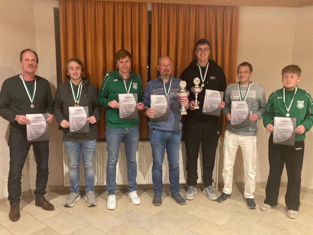 Tischtennis Vereinsmeisterschaften 2025