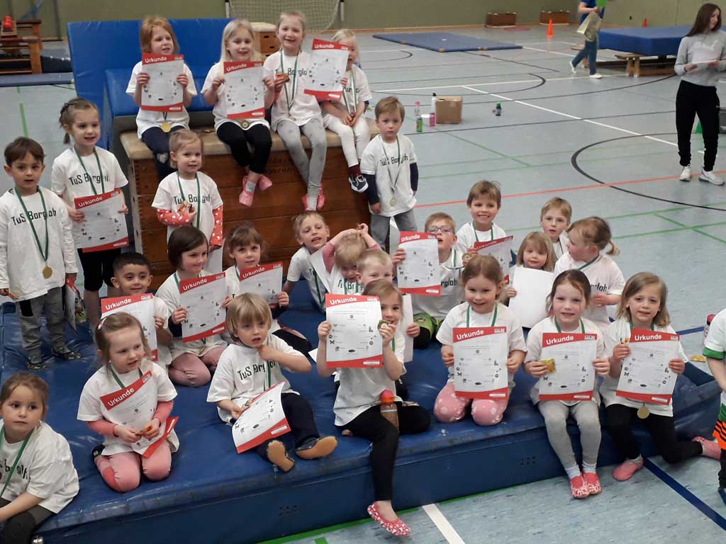 Kreis-Kinderturnfest "spielerischer Art"