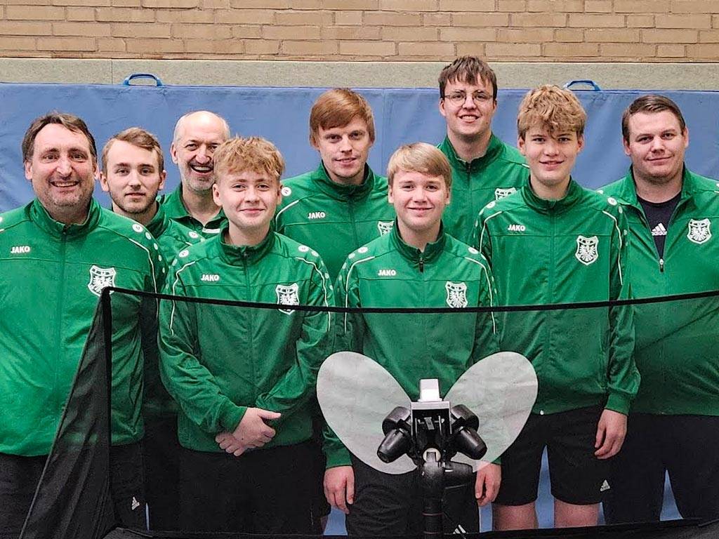 Ein Traum wird wahr &ndash; der neue Tischtennis-Roboter ist da