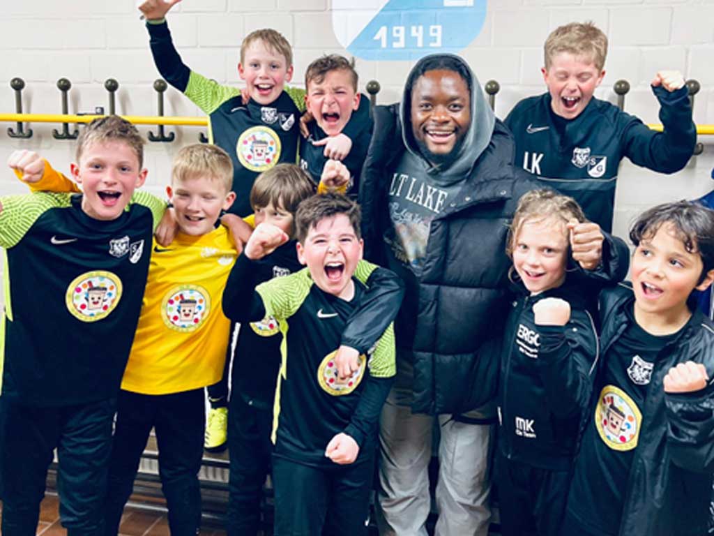 Ba Muaka Simakala, bester Torschütze des VfL Osnabrück in der 3. Liga