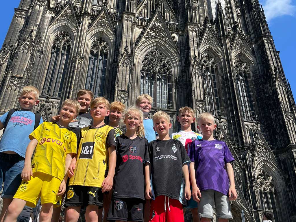 Super Wochenende der U9-1  im Schatten des Kölner Doms