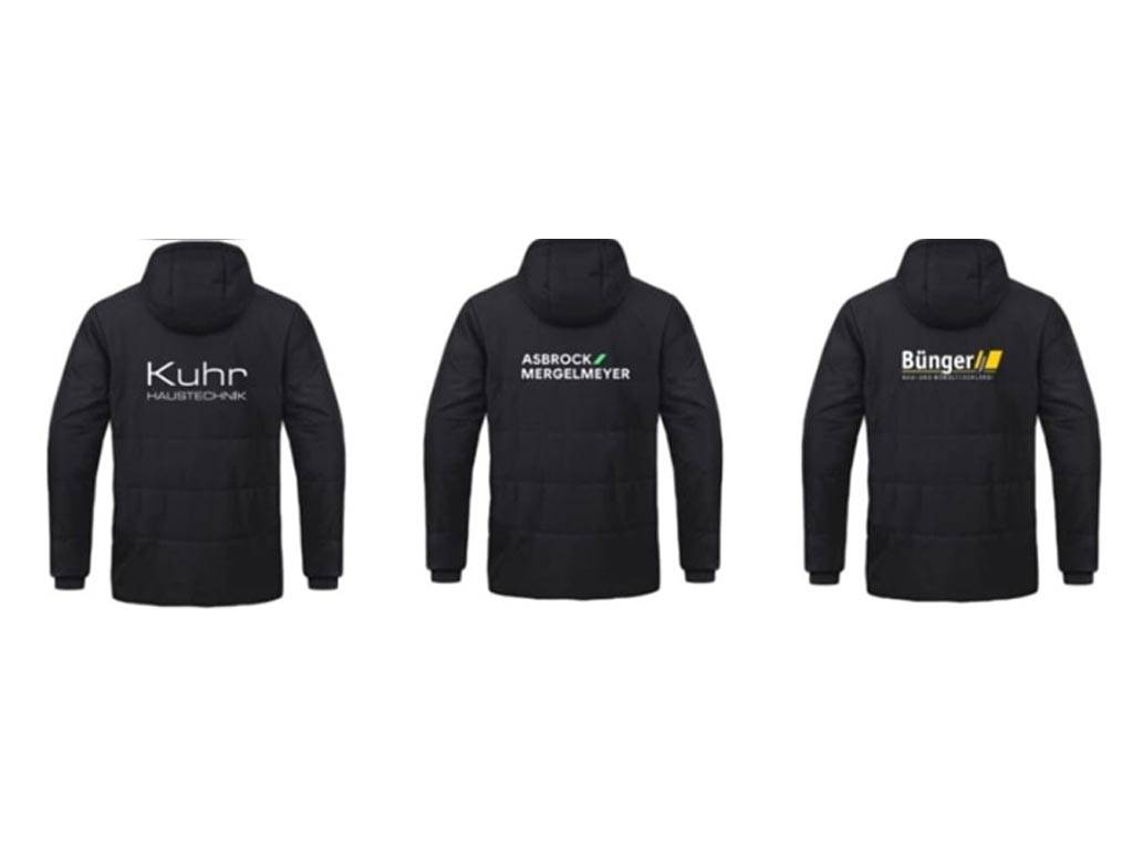 WARME STADIONJACKEN F&Uuml;R DIE JSG-TRAINER