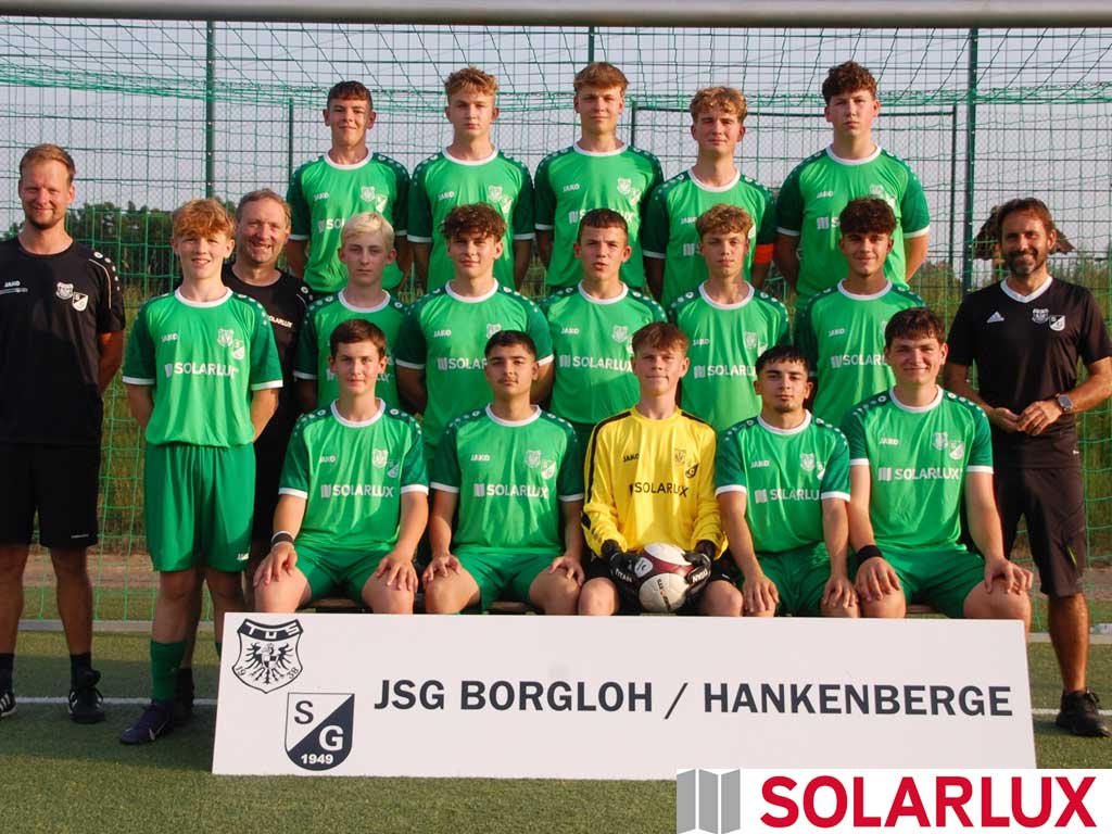 Neue Trikots für die B-Jugend