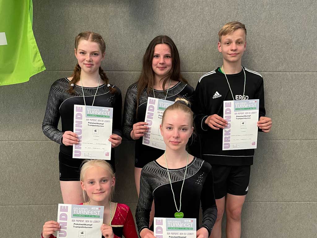 Erfolgreiches Wochenende beim Erlebnis Turnfest in Oldenburg!