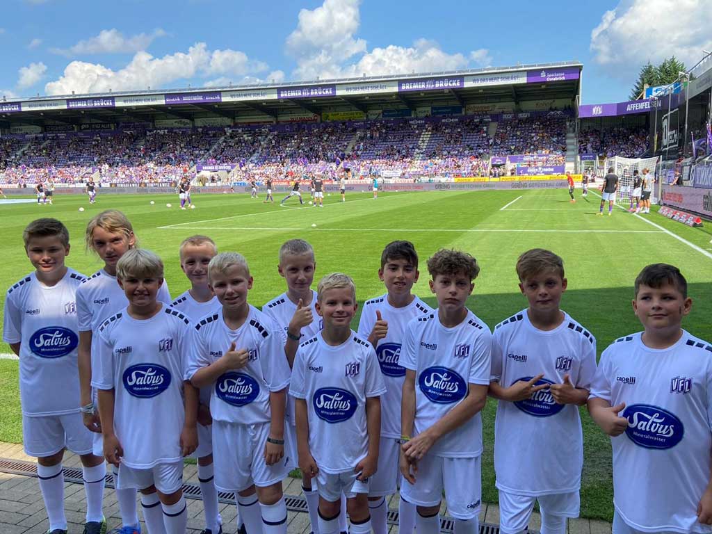 Einlaufkinder an der Bremer Brücke 